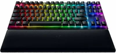 Produktbild von Razer RZ03-03941100-R3G1, Kabelgebunden, USB, Mechanischer Switch, QWERTZ, RGB-LED, Schwarz