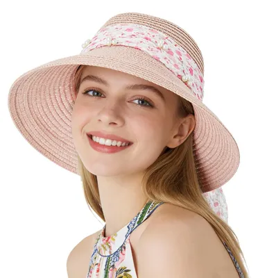 Immagine prodotto di Cappello da sole da donna con pizzo e fascia regolabile
