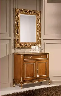 Immagine prodotto di Mobili per il soggiorno Credenza marrone Credenza in legno con cassetto a due ante