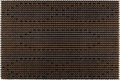Produktbild von Fußmatte Allwetter dunkelbraun, 40 x 60 cm