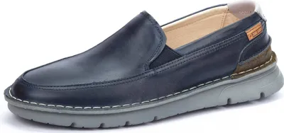Produktbild von Pikolinos Herren Slipper Leder Gummizug Rivas M3T-3197C1, Größe:44 EU, Farbe:Blau