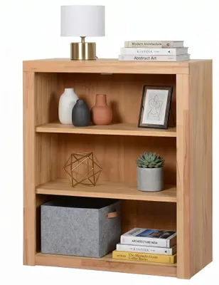 Produktbild von mittelgroßes Standregal 90x42x120 Aktenregal Kernbuche teilmassiv #2689