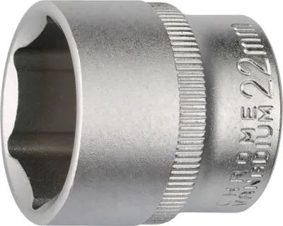 Obrázok produktu pre Nástrčný kľúčový bit 3/8 ″ šesťhranný kľúč šírka cez rovinu 22 mm dĺžka 30 mm