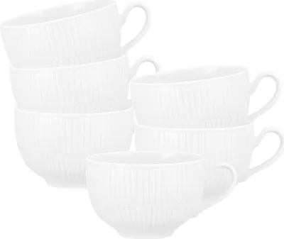 Produktbild von Seltmann Weiden Amina weiß Milchkaffeebertasse 0,35 l 6er Set