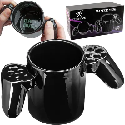 Produktbild von Kaffee Tasse Spielerbecher Game Over Gamer Fan 380 ml 22016