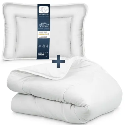 Produktbild von MOON - Bettenset für Babys - versteppte Decke und Kissen - ca. 100x135 + 40x60 cm aus 100% Polyester