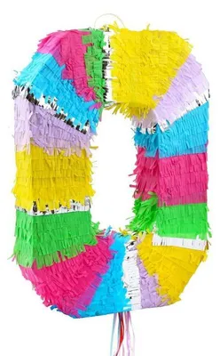 Immagine prodotto di Pignatta numero 0 colorata a pastello