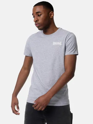 Obrázek produktu pro Pánské tričko slim fit ELMDON Marl Grey 3XL Lonsdale