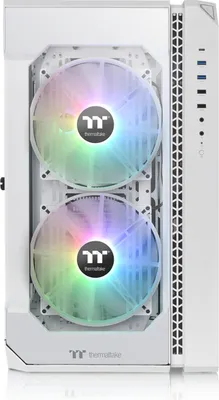 Produktbild von Thermaltake View 51 TG ARGB Snow, Midi Tower, PC, Weiß, ATX, EATX, micro ATX, Mini-ITX, Stahl, Gaming
