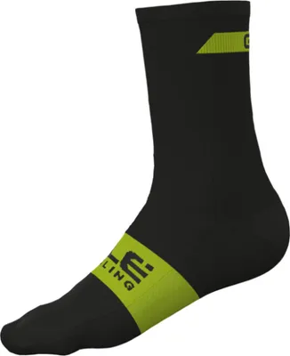 Produktbild von ALÉ Klassische Fahrradsocken - FOLLOW ME - Schwarz 44-47