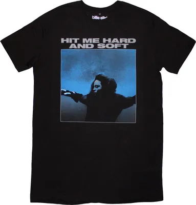 Image de Billie Eilish - "Hit Me Hard And Soft" Robe T-shirt pour femme RO14260 (XXL) (Noir)