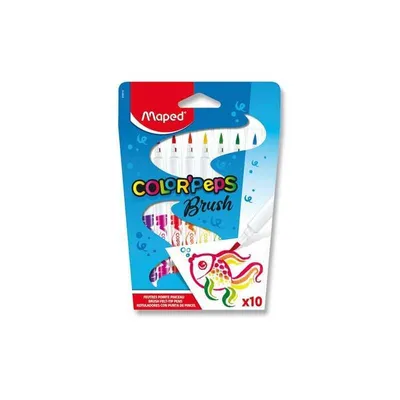 Obrázok produktu pre Maped 848010, 3 rok / roky, Plast, Viacfarebný, 10 kusov