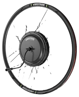 Immagine prodotto di Kit di conversione per e-bike, elevato coppia, ampia compatibilità, versione anteriore da 1000W, ruota da 27,5 pollici, modello Mini DZ40