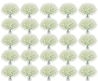 Produktbild von Omgoods – Set mit 300 künstlichen Blumen