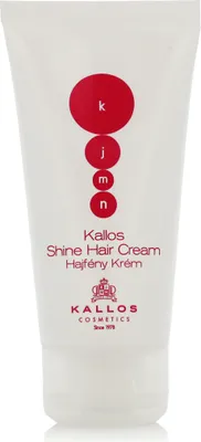 Produktbild von Kallos KJMN Shine Hair Cream 50ml, Haarcreme, Frauen, trockenes Haar, 50 ml, Hitzeschutz, Schutz, Glanz, Tube