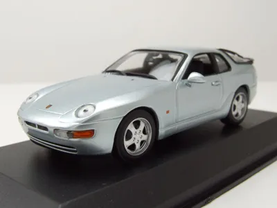 Produktbild von Porsche 968 CS 1993 silber Modellauto 1:43 Maxichamps