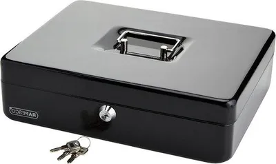 Produktbild von Famanu Geldcassette 30 cm - Schwarz mit Schlüsseln