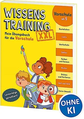 Produktbild von Wissenstraining XXL - Mein Übungsbuch für die Vorschule