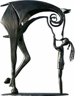 Produktbild von Metallpferd-Statue, Skulptur, Kunst, modernes Zuhause, Desktop-Ornamente, Figur, Handwerk (B)