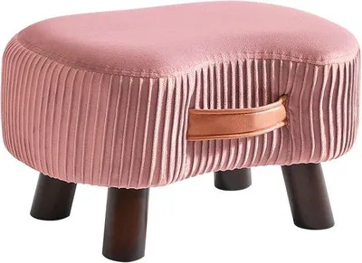 Produktbild von Famanu Sitzbank mit Handgriff - Raumspartend - Rosa - Velvet
