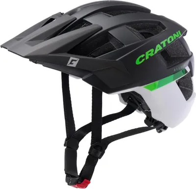 Zdjęcie produktu dla Kask Cratoni AllSet czarno-biały mat wielkość M-L (58-61 cm) 110601I2