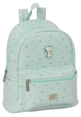 Zdjęcie produktu dla Safta Snoopy 9 l, 24 x 28 x 12 cm, mini plecak, zielony, dla dzieci, zielony, rozmiar uniwersalny