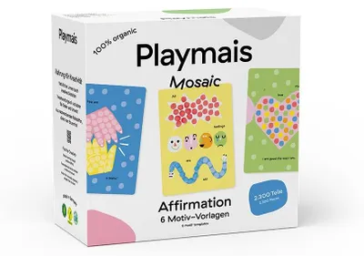 Produktbild von PlayMais Bastelset Mosaik Affirmation - 2300 Teile mindful Spielzeug