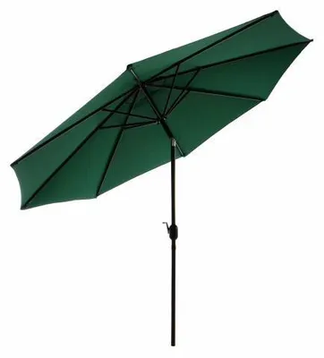 Obrázek produktu pro GARTHEN Zahradní slunečník s kličkou 2,9 m, zelený