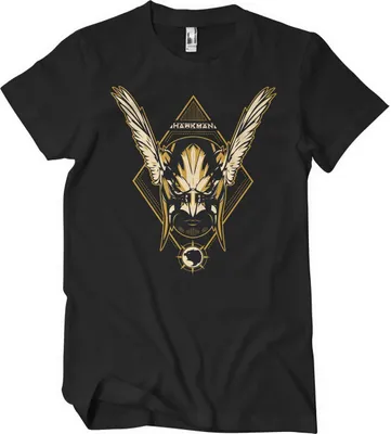 Produktbild von Black Adam - Hawkman T-Shirt - Small - Black