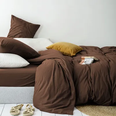 Imagen del producto de Solidchoice - Juego de funda de edredón vintage con fundas de almohada
