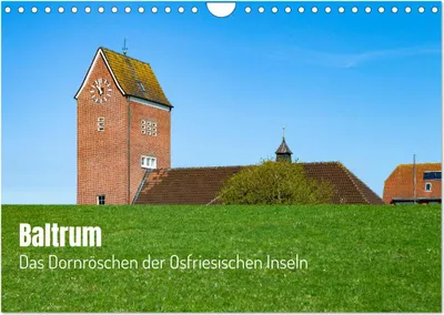Produktbild von Baltrum - Das Dornröschen der Ostfriesischen Inseln (Wandkalender 2025 DIN A4 quer), CALVENDO Monatskalender