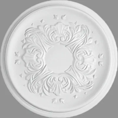 Produktbild von PROVISTON | Stuckrosette | Polystyrol | Durchmesser 430 mm | Weiß | Deckenrosette