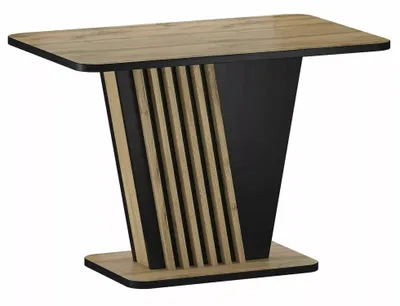 Zdjęcie produktu dla Stół rozkładany NEVIO 125(170)x75 dąb artisan/czarny
