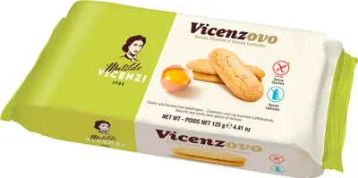 Produktbild von Matilde Vicenzi Vicenzovo senza glutine Glutenfrei 125g kekse für Tiramisu