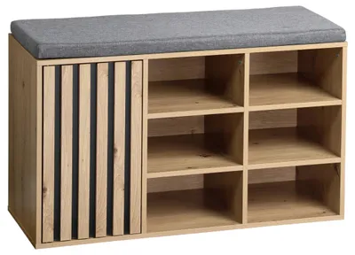 Obrázok produktu pre KESPER Moderný botník so sedadlom 76 x 29,5 x 48 cm