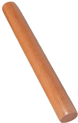 Image de Rouleau à pâtisserie multifonctionnel en bois, antiadhésif, brun clair