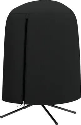 Produktbild von Schutzhülle für Hängesessel, wasserdicht, staubdicht, Polyester, Ø128 x 190 cm, Schwarz