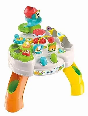 Productafbeelding van Interactieve Tafel - Speelcentrum Educatief - Baby Ontwikkeling - Licht en Geluid - 10-36 Maanden - Meerkleurig