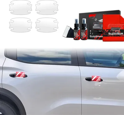 Obrázek produktu pro ochranná fólie 4v1 Grizz Protector pro prohlubně klik dveří - Opel Frontera (2024-2025)