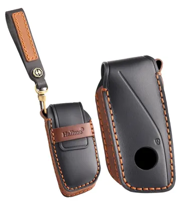 Imagen del producto de Funda de Llave de Coche de Cuero Compatible con Varios Modelos de BMW