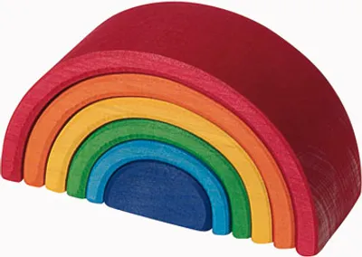 Produktbild von Grimms Mittlerer Regenbogen 6-teiliges Set