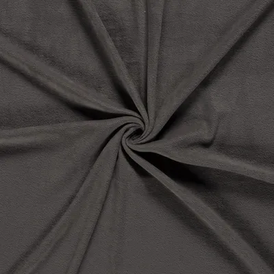 50x150cm Fleecestoff grau