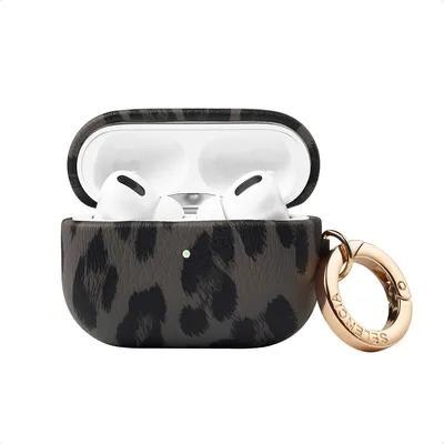Immagine prodotto di Custodia Selencia Sabi per gli AirPods Pro / Pro 2 - Nero notte