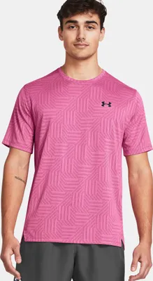 Produktbild von Herren-T-Shirt Under Armour Tech Vent Geotessa SS, Größe: M