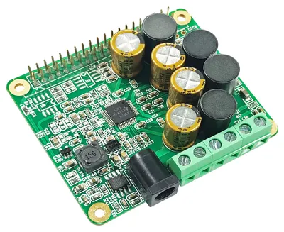 Obrázek produktu pro RPI HiFi AMP HAT – Zesilovač, audio modul, 25W, třída D