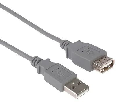 Image de PremiumCord KUPAA3, 3 m, USB A, USB A, USB 2.0, 0,48 Gbit/s, Gris