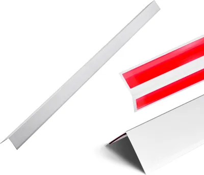 Zdjęcie produktu dla Narożniki Vevor Aluminiowe 50X50X1217 Mm 12 Sztuk Mocne Ochronne Na Ściany