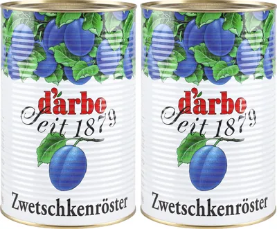 Produktbild von ZWETSCHKEN-RÖSTER 2x 4,3kg Dose Fruchtdessert original von DARBO