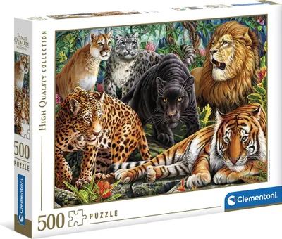 Obrázok produktu pre Clementoni 500Ks Puzzle S Divokými Mačkami 35126 Str.6