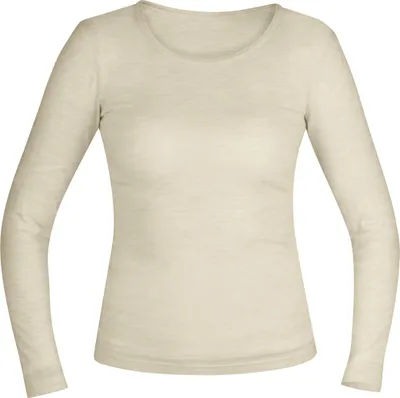 Immagine prodotto di UTENOS Gilet a maniche lunghe in Lana ultramorbida da donna, avorio, XL